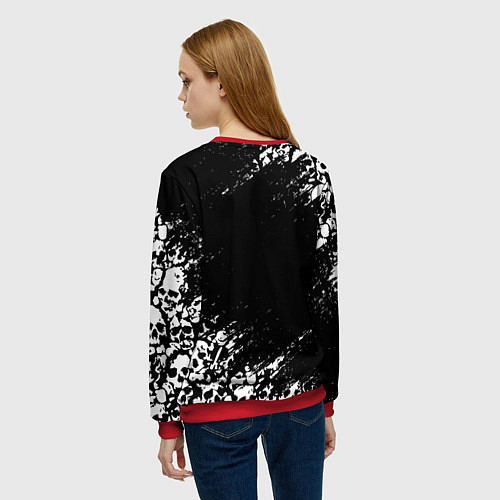 Женский свитшот LINDEMANN / 3D-Красный – фото 4