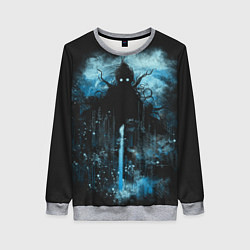 Свитшот женский Ктулху, цвет: 3D-меланж