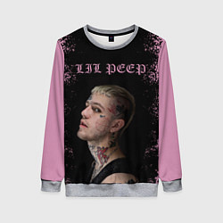 Свитшот женский LiL PEEP, цвет: 3D-меланж