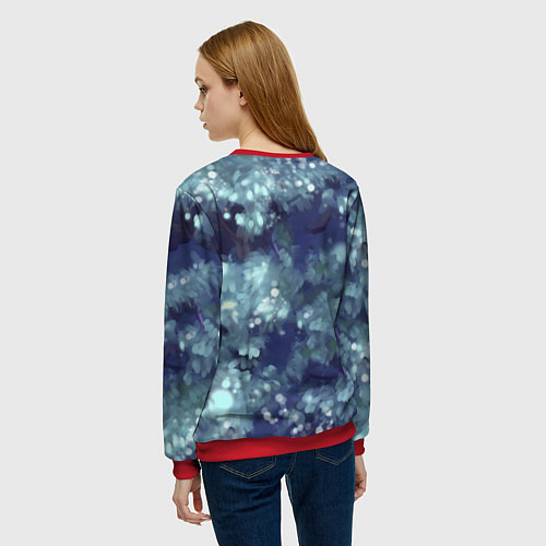 Женский свитшот Tomoe Kamisama / 3D-Красный – фото 4