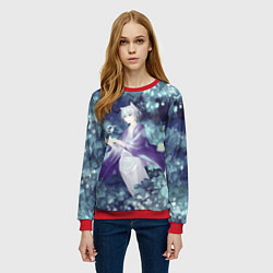 Свитшот женский Tomoe Kamisama, цвет: 3D-красный — фото 2