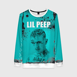 Свитшот женский Lil Peep, цвет: 3D-белый