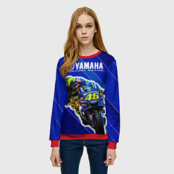 Свитшот женский Valentino Rossi, цвет: 3D-красный — фото 2