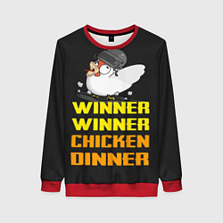 Женский свитшот Winner Chicken Dinner