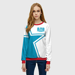 Свитшот женский ВДВ, цвет: 3D-красный — фото 2