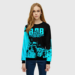 Свитшот женский ВДВ, цвет: 3D-черный — фото 2