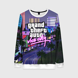 Женский свитшот Grand Theft Auto Vice City