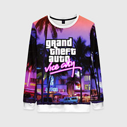 Женский свитшот Grand Theft Auto Vice City