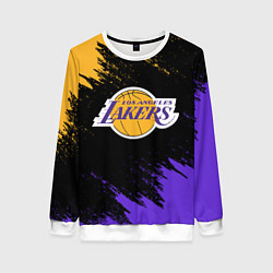 Свитшот женский LA LAKERS, цвет: 3D-белый