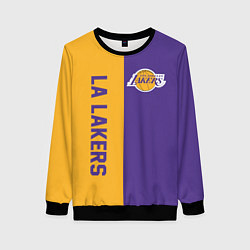 Свитшот женский LA LAKERS, цвет: 3D-черный