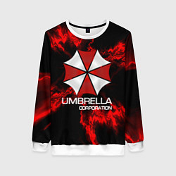 Свитшот женский UMBRELLA CORP, цвет: 3D-белый