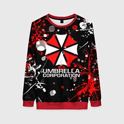 Свитшот женский UMBRELLA CORPORATION, цвет: 3D-красный