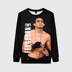 Свитшот женский EL CUCUY Tony Ferguson, цвет: 3D-черный