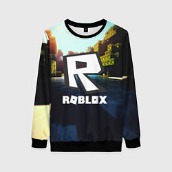 Свитшот женский ROBLOX, цвет: 3D-черный