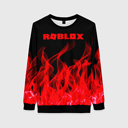 Свитшот женский ROBLOX, цвет: 3D-черный