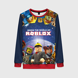 Свитшот женский ROBLOX, цвет: 3D-красный