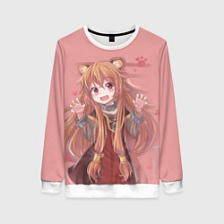 Свитшот женский Raphtalia, цвет: 3D-белый