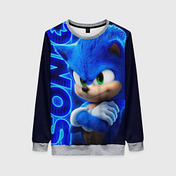 Свитшот женский SONIC, цвет: 3D-меланж