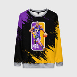 Свитшот женский LA LAKERS KOBE BRYANT, цвет: 3D-меланж