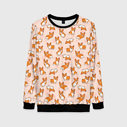 Женский свитшот Корги