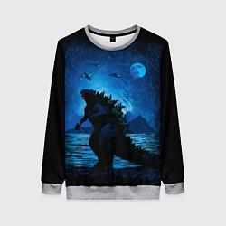 Женский свитшот GODZILLA