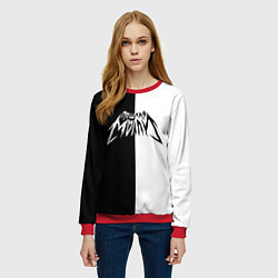 Свитшот женский ПОШЛАЯ МОЛЛИ, цвет: 3D-красный — фото 2