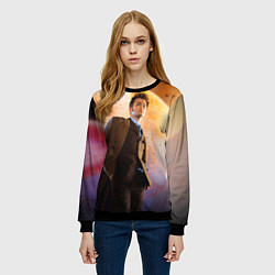 Свитшот женский DOCTOR WHO, цвет: 3D-черный — фото 2