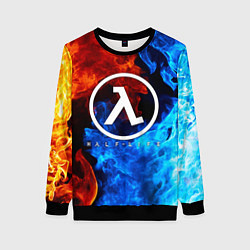 Свитшот женский HALF-LIFE, цвет: 3D-черный