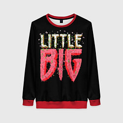 Свитшот женский Little Big, цвет: 3D-красный