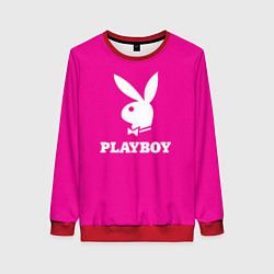 Свитшот женский PLAYBOY, цвет: 3D-красный