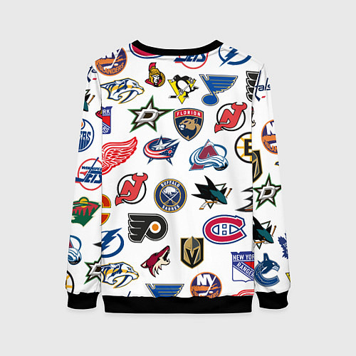 Женский свитшот Daewoo / 3D-Черный – фото 2