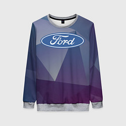 Свитшот женский Ford, цвет: 3D-меланж
