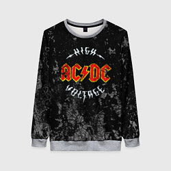 Свитшот женский ACDC, цвет: 3D-меланж