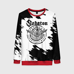 Свитшот женский Sabaton, цвет: 3D-красный