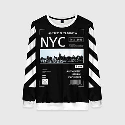 Свитшот женский Off-White: NYC, цвет: 3D-белый