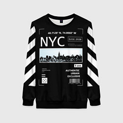 Свитшот женский Off-White: NYC, цвет: 3D-черный