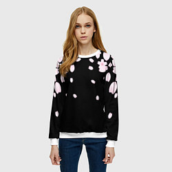 Свитшот женский САКУРА, цвет: 3D-белый — фото 2
