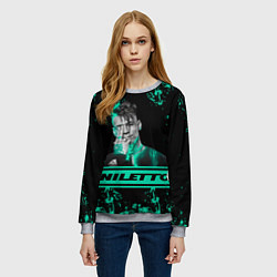Свитшот женский NILETTO, цвет: 3D-меланж — фото 2