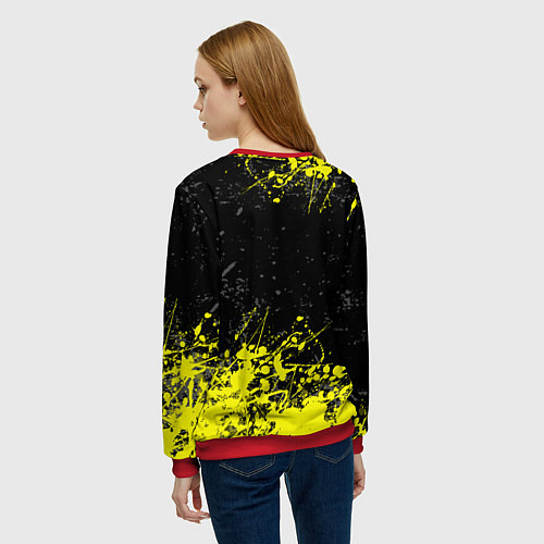 Женский свитшот NILETTO / 3D-Красный – фото 4