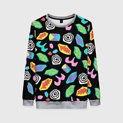 Свитшот женский STRANGER THINGS, цвет: 3D-меланж