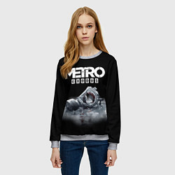 Свитшот женский METRO EXODUS, цвет: 3D-меланж — фото 2