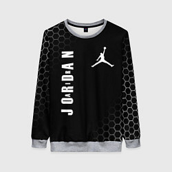 Свитшот женский MICHAEL JORDAN AIR, цвет: 3D-меланж