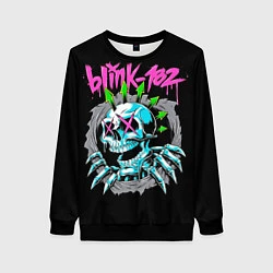 Свитшот женский Blink-182 8, цвет: 3D-черный