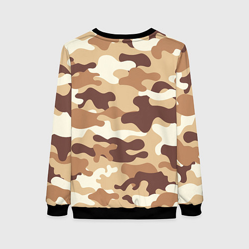 Женский свитшот МИЛИТАРИ / 3D-Черный – фото 2