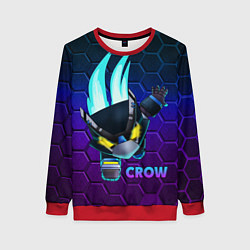 Женский свитшот Brawl Stars CROW