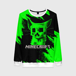 Женский свитшот MINECRAFT CREEPER CAT