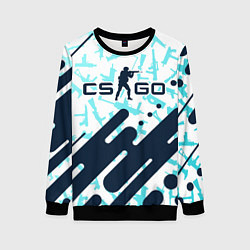 Свитшот женский CS GO КС ГО, цвет: 3D-черный