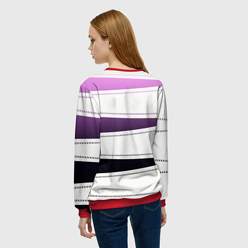 Женский свитшот У мeня / 3D-Красный – фото 4