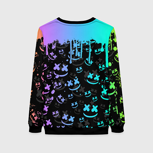 Женский свитшот MARSHMELLO / 3D-Черный – фото 2