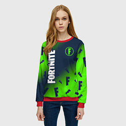 Свитшот женский FORTNITE ФОРТНАЙТ, цвет: 3D-красный — фото 2